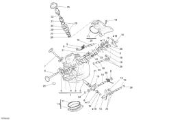 Horizontal cylinder head