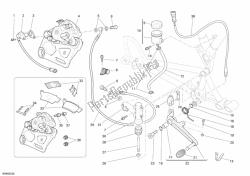 Rear brake system