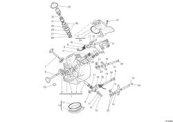 Horizontal cylinder head