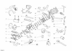 attrezzi di servizio dell'officina, motore