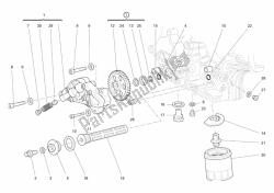 pompa dell'olio - filtro