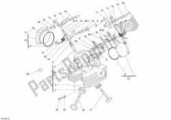 Vertical cylinder head