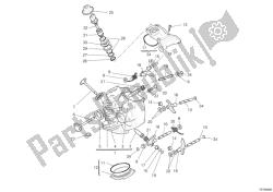 Horizontal cylinder head