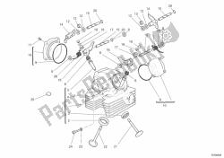 Vertical cylinder head