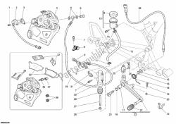 Rear brake system