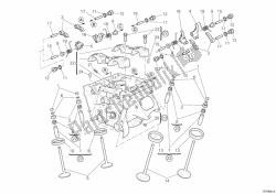 Vertical cylinder head