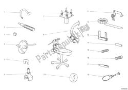 herramientas de servicio de taller, motor i