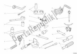 strumenti di servizio per officina, motore ii