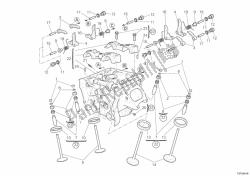 Vertical cylinder head