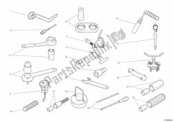 herramientas de servicio de taller, motor ii