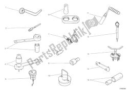 herramientas de servicio de taller, motor ii