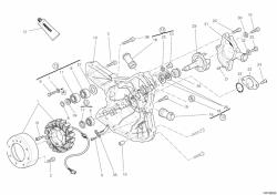 Generator Cover - Water Pump