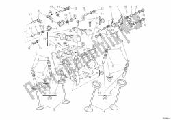 Vertical cylinder head