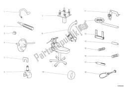 herramientas de servicio de taller, motor i