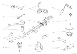 herramientas de servicio de taller, motor ii