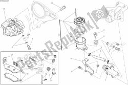 Rear brake system