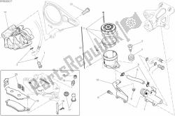 Rear brake system