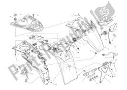 uchwyt tablicy rejestracyjnej - tylne światło - (aus)