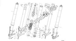 DRAWING 21A - FRONT FORK [MOD:DVL;XST:AUS,EUR,FRA,JAP]GROUP FRAME