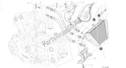 disegno 016 - gruppo motore radiatore olio [mod: dvl]