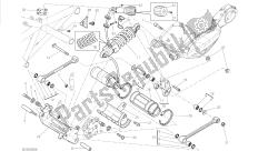 dessin 028 - amortisseur arrière [mod: dvl] cadre de groupe