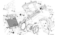 disegno 030 - radiatore, acqua, rh [m od: dvlc; xst: aus, bra, chn, eur, fra, jap, th ai] group fr ame