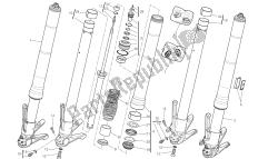 dibujo 21a - horquilla delantera [mod: dvlc; xst: chn] grupo fr ame