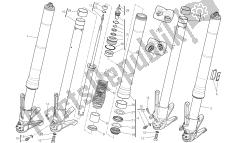 DRAWING 21A - FRONT FORK [MOD:DVLC;XST:CHN] GROUP FR AME