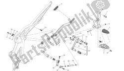 disegno 22c - poggiapiedi, sinistra [m od: dvlc; xst: aus, bra, chn, eur, fra, jap, th ai] group fr ame