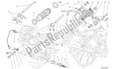 dessin 002 - commande de changement de vitesse [m od: dvlc; xst: aus, bra, chn, eur, fra, jap, th ai] group engi ne