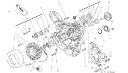 dibujo 011 - cubierta de la bomba de agua del lado lateral de la bomba [m od: dvlc; xst: aus, bra, chn, eur, fra, jap, th ai] Engines del grupo