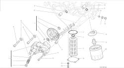 tekening 009 - filters en oliepomp [mod: dvl] groepsmotor