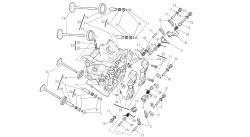 DRAWING 015 - HORIZONTAL CYLINDER HEAD [MOD:DVL;XS T:A US, BRA ,CH N,E UR,F RA, JAP ,TH AI] GROUP ENGI NE