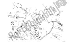 DRAWING 021 - HANDLEBAR [MOD:DVL;XS T:A US, BRA ,CH N,E UR,F RA, JAP ,TH AI] GROUP FR AME