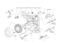 Alternator-side crankcasecover