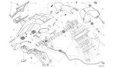 dibujo 27c - soporte de matrícula - luz trasera - (aus) [mod: hym; xst: aus] grupo eléctrico