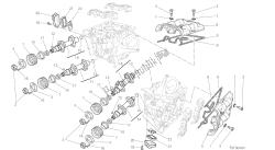 desenho 013 - cabeça do cilindro: sistema de cronometragem [mod: hym; xst: aus, eur, fra, jap, twn] grupo motor