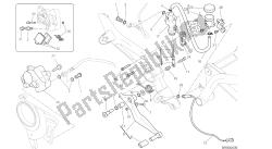 desenho 025 - sistema de freio traseiro [mod: hym; xst: aus, eur, fra, jap, twn] quadro de grupo