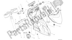 dibujo 020 - fanale anteriore e cruscotto [mod: hyp str; xst: eur, fra, jap] grupo eléctrico