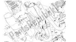 DRAWING 019 - EXHAUST SYSTEM [X ST:CAL,C DN,EUR] GROUP FR AME