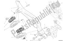 dibujo 27a - reposapiés, derecha [x st: cal, c dn, eur] grupo fr ame