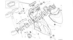 rysunek 020 - fanale anteriore e cruscotto [mod: hym-sp; xst: aus, eur, fra, jap] grupa elektryczna