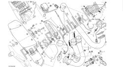 disegno 019 - impianto di scarico [mod: hym-sp; xst: aus, eur, fra, jap] group fr ame