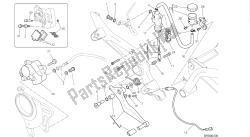 dibujo 025 - sistema de freno trasero [mod: hym-sp; xst: aus, eur, fra, jap] grupo fr ame