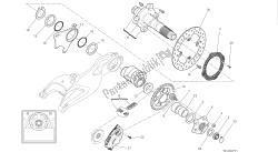 disegno 26a - mozzo, ruota posteriore [mod: hym-sp; xst: aus, eur, fra, jap] group fr ame