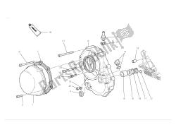tapa del cárter del lado del embrague