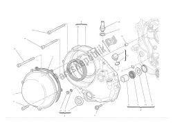 tapa del cárter del lado del embrague