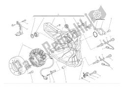 Alternator-side crankcasecover