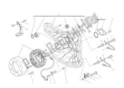 Alternator-side crankcasecover