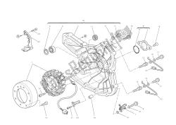 coperchio carter lato alternatore